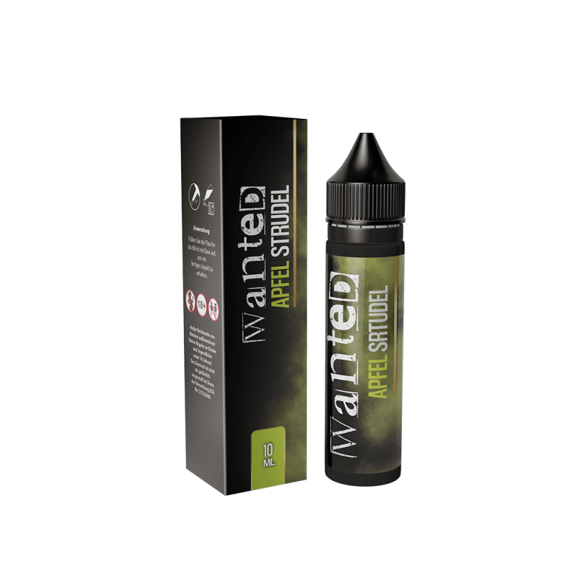 Wanted Aroma Longfill - Apfelstrudel - 10ml in 60ml Flasche
