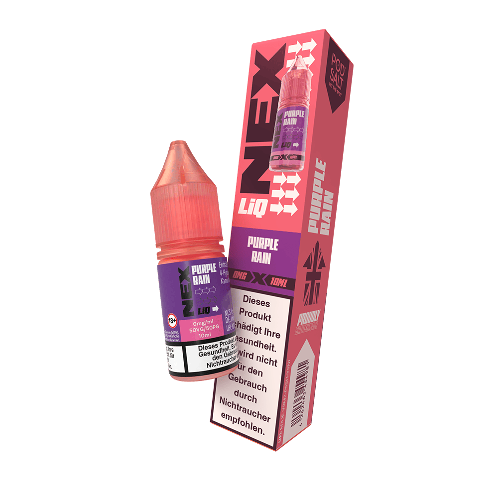 Nex Liq Nikotinsalz - Purple Rain - 10ml 0mg