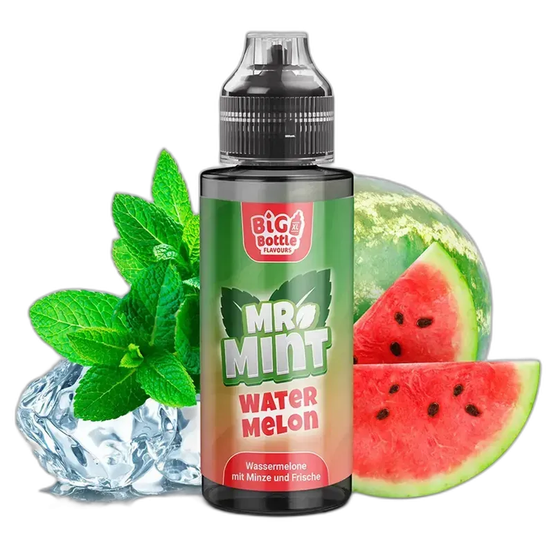 Mr. Mint Aroma Longfill - Watermelon - 10ml in 120ml Flasche
