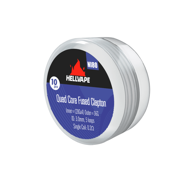 Hellvape Quad Core Fused Clapton Coil