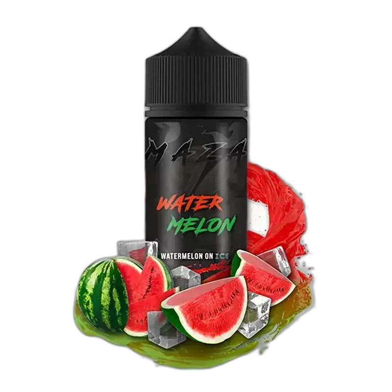 MaZa Longfill - Watermelon Ice - 10ml Aroma in 120ml Flasche
