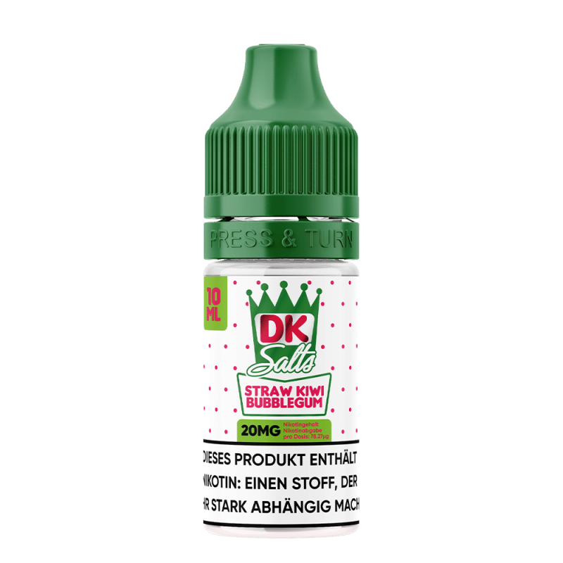 DK Salts Nikotinsalz - Straw Kiwi Bubblegum - Liquid 20mg 10ml