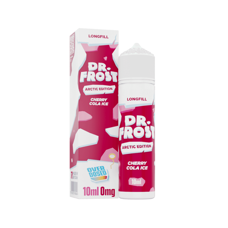 Dr. Frost Longfill - Cherry Cola Ice - Overdosed 10ml Aroma in 60ml Flasche