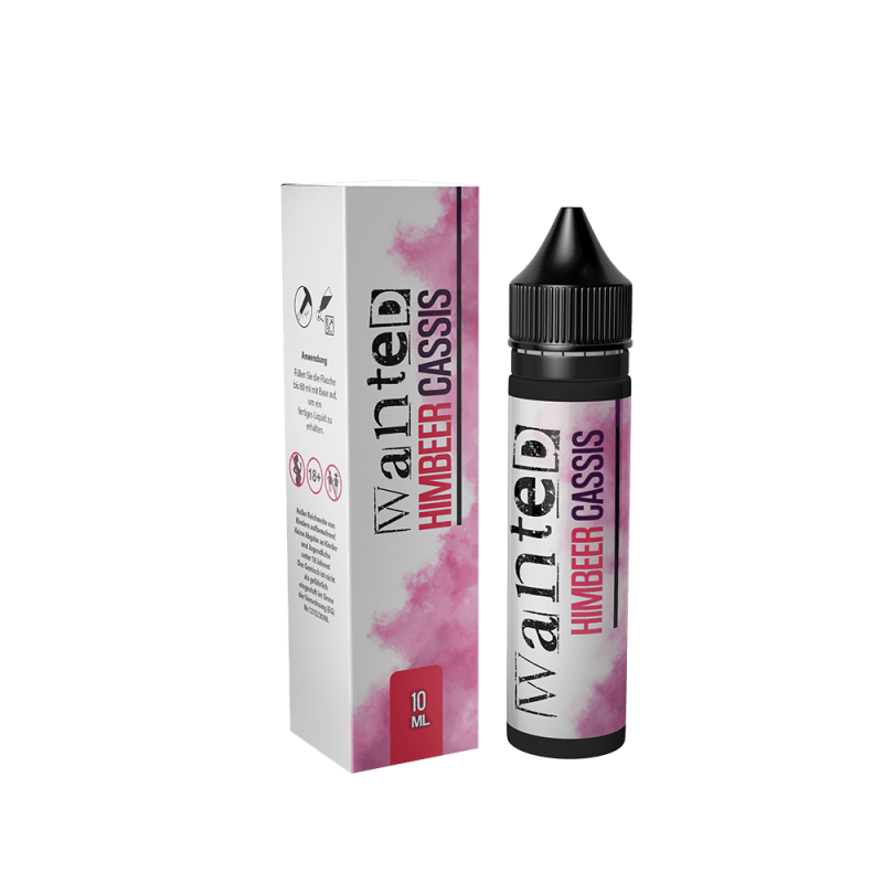 Wanted Aroma Longfill - Himbeer Cassis - 10ml in 60ml Flasche
