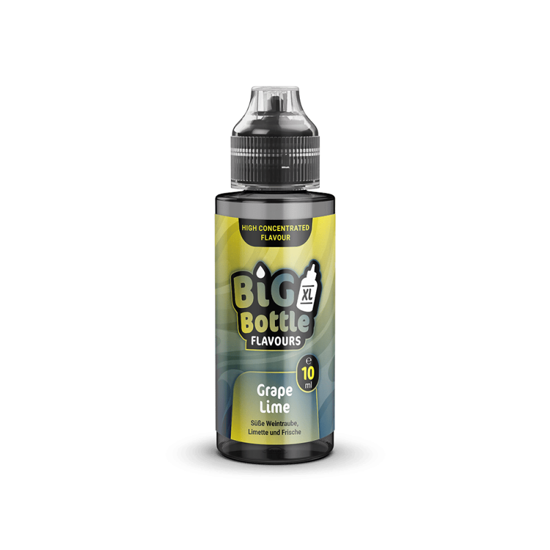 Big Bottle Flavours Longfill - Grape Lime - 10ml Aroma in 120ml Flasche