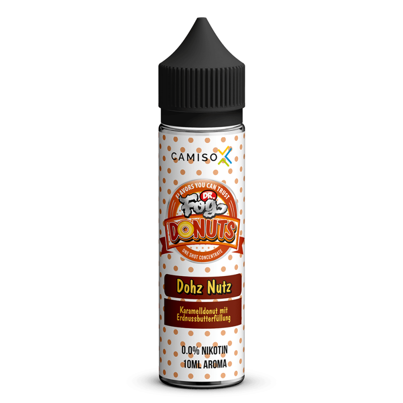 Dr. Fog Longfill - Dohz Nuts - 10ml Aroma in 60ml Flasche