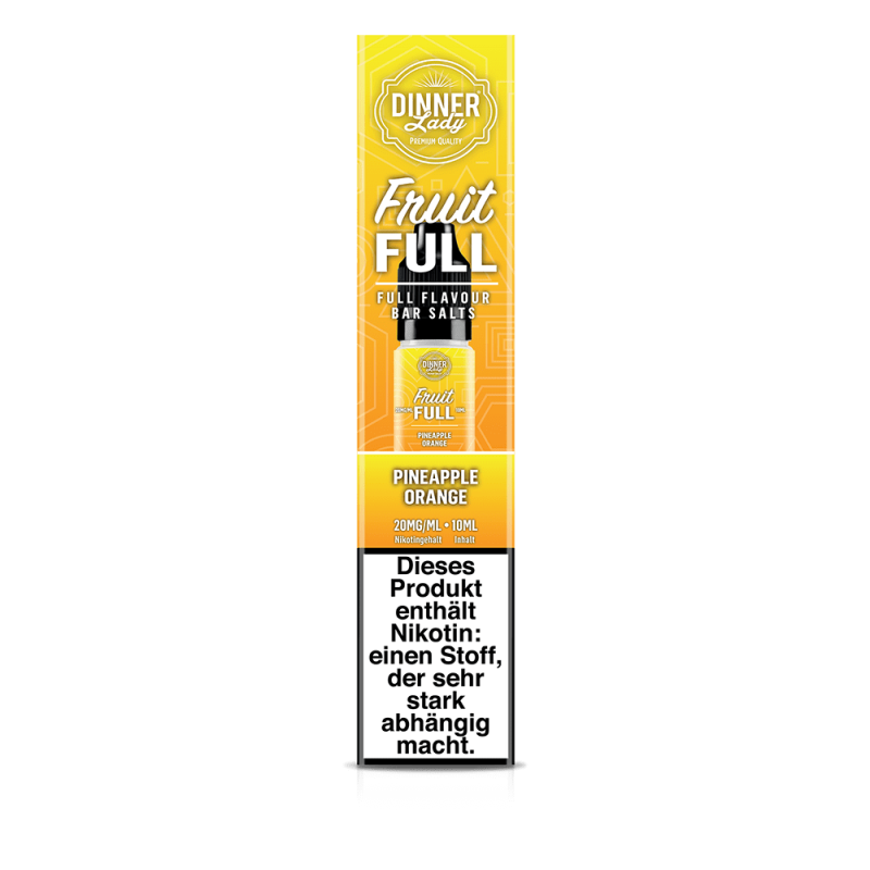 Dinner Lady Fruit Full Nikotinsalz - Pineapple Orange - 10ml Liquid 20mg