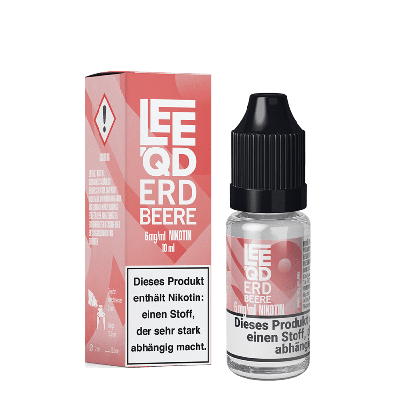 LEEQD Liquid - Fruit Erdbeere - 10ml 6mg
