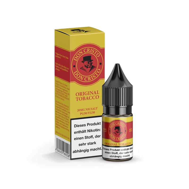 Don Cristo Nikotinsalz - Original - 10ml Liquid 20mg