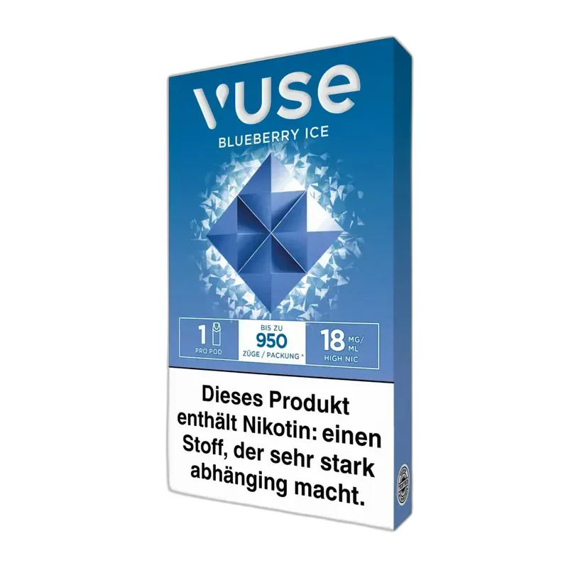 Vuse Pro Caps 1er Blueberry Ice Nic Salts 18mg