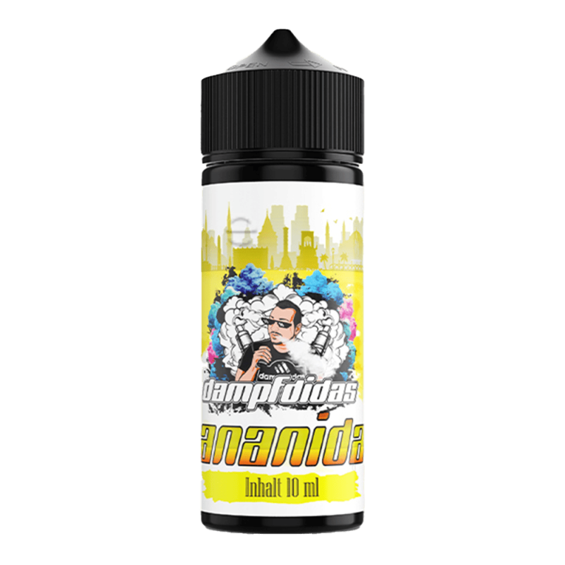 Dampfdidas Longfill - Bananidas - 10ml Aroma in 120ml Flasche