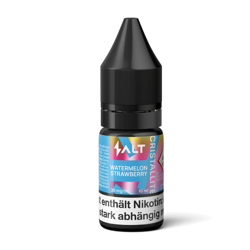 SALT Cristallite Nikotinsalz - Watermelon Strawberry - 10ml Liquid 20mg