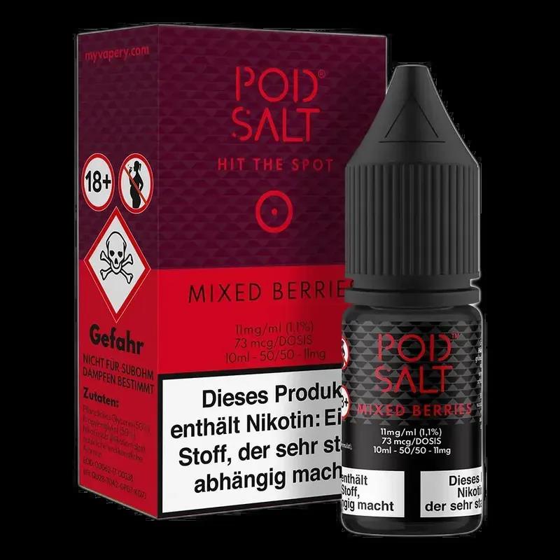 Pod Salt Core Nikotinsalz - Mixed Berries - 10ml Liquid 11mg