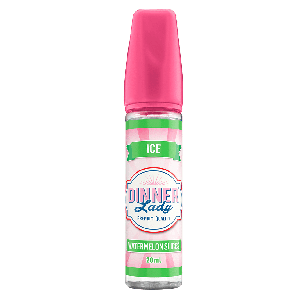 Dinner Lady Sweets ICE Aroma Longfill - Watermelon Slices ICE - 20ml in 60ml Flasche