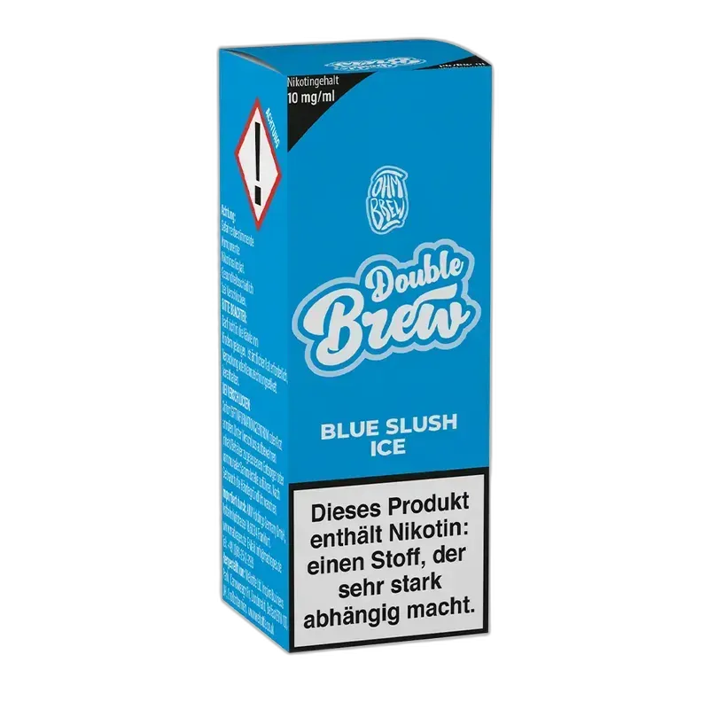 Double Brew Nikotinsalz - Blue Slush Ice - 10mg 10ml