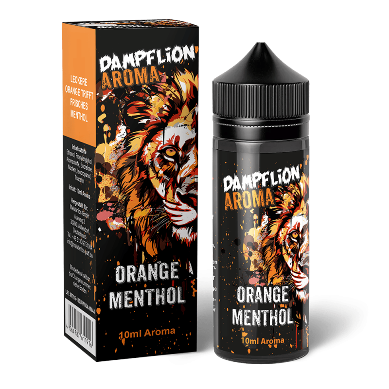 Dampflion Intense Longfill - Orange Menthol - 10ml Aroma in 120ml Flasche