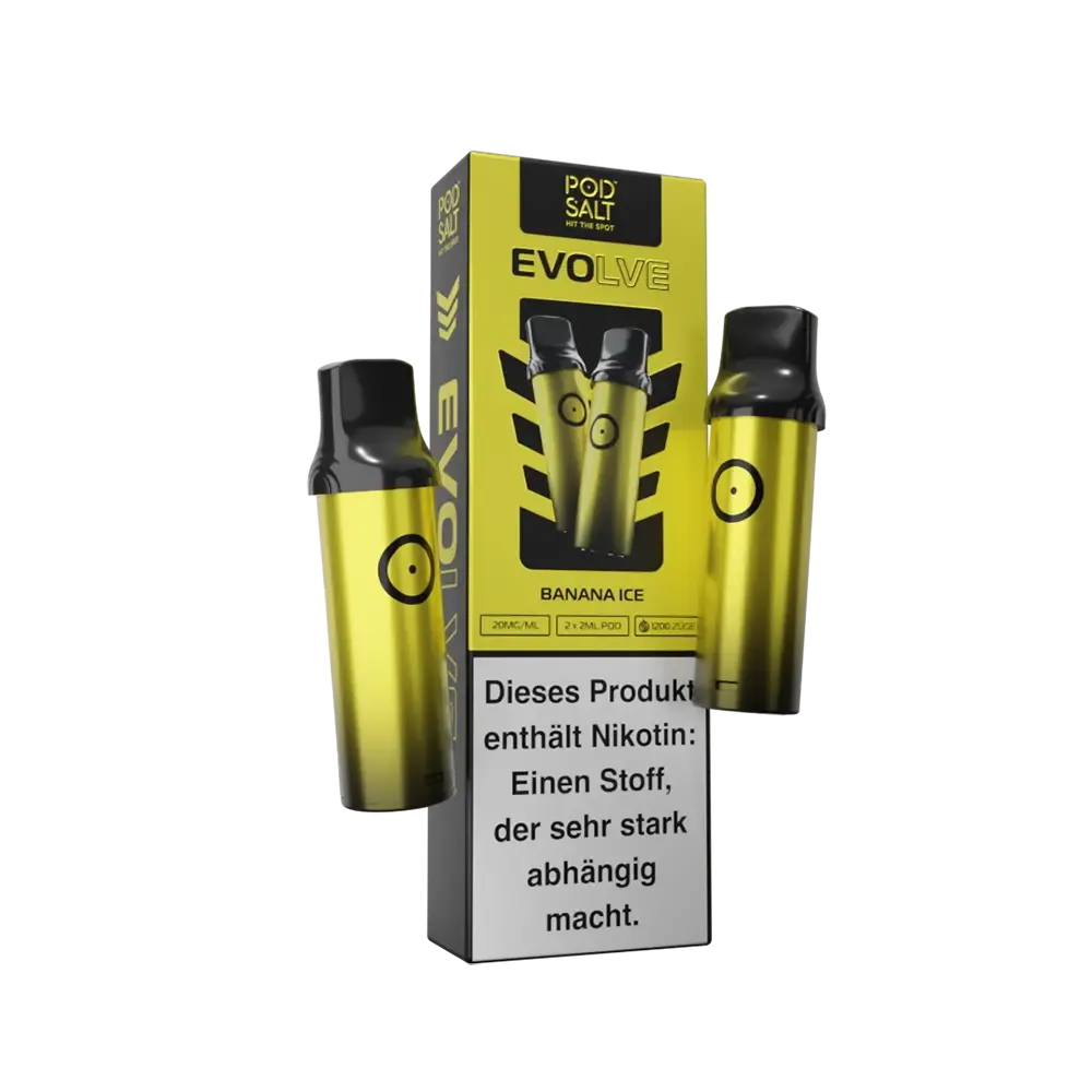 Pod Salt Evolve Pods – Banana Ice – 20mg – 2ml (2 Stück)