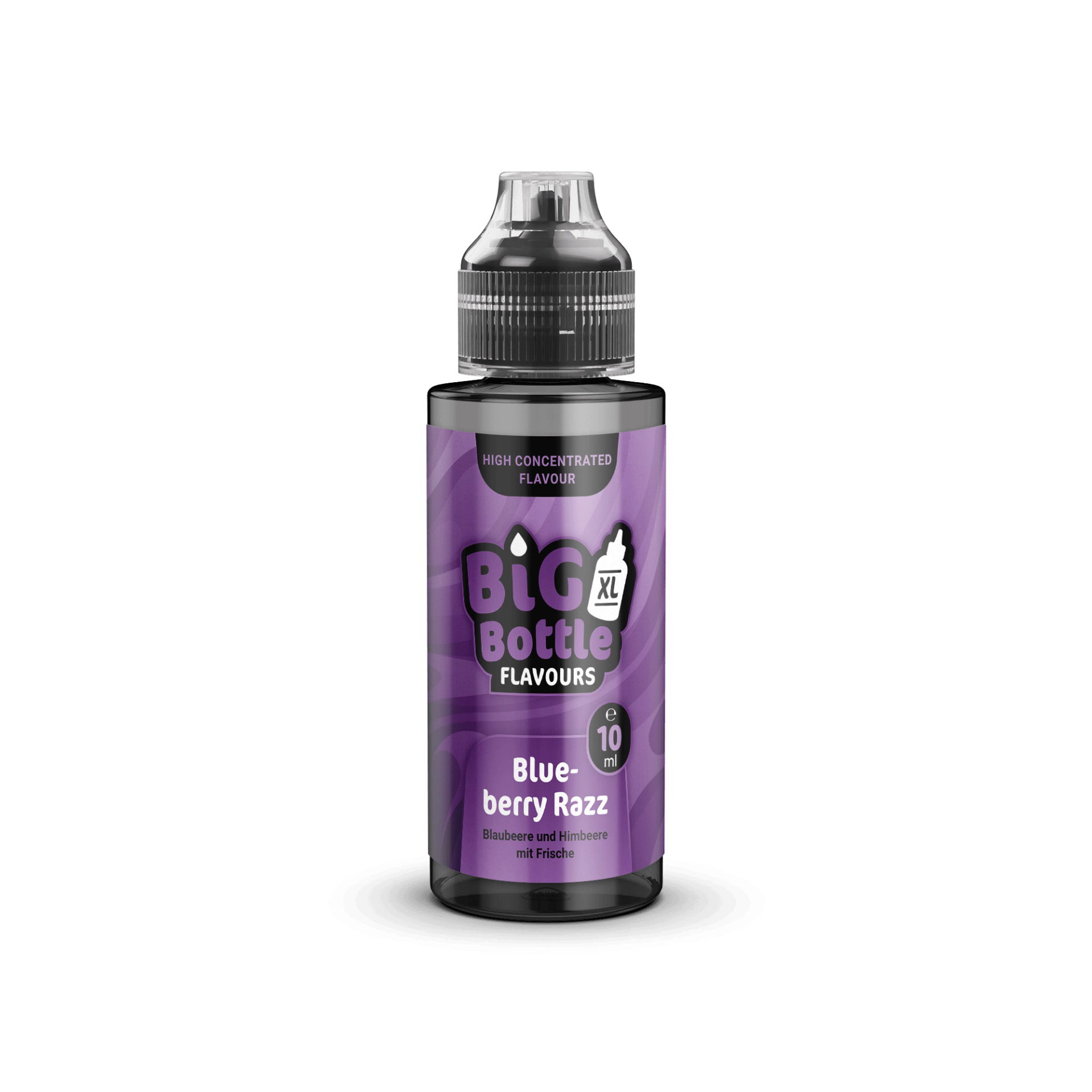 Big Bottle Flavours Longfill - Blueberry Razz - 10ml Aroma in 120ml Flasche