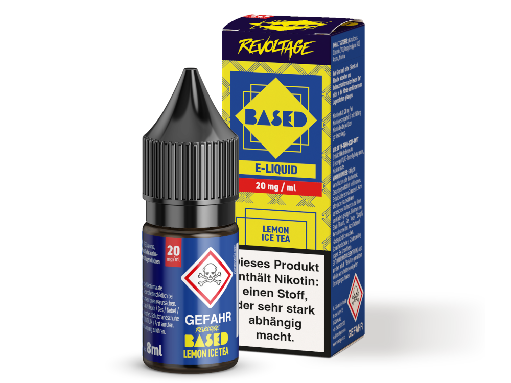 Revoltage BASED Hybrid Nikotinsalz Lemon Ice Tea 8ml 20mg