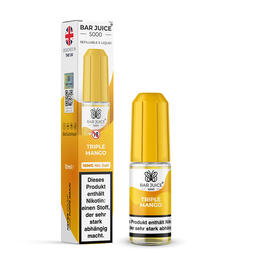 Bar Juice 5000 Nikotinsalz - Triple Mango - Liquid 10ml 10mg