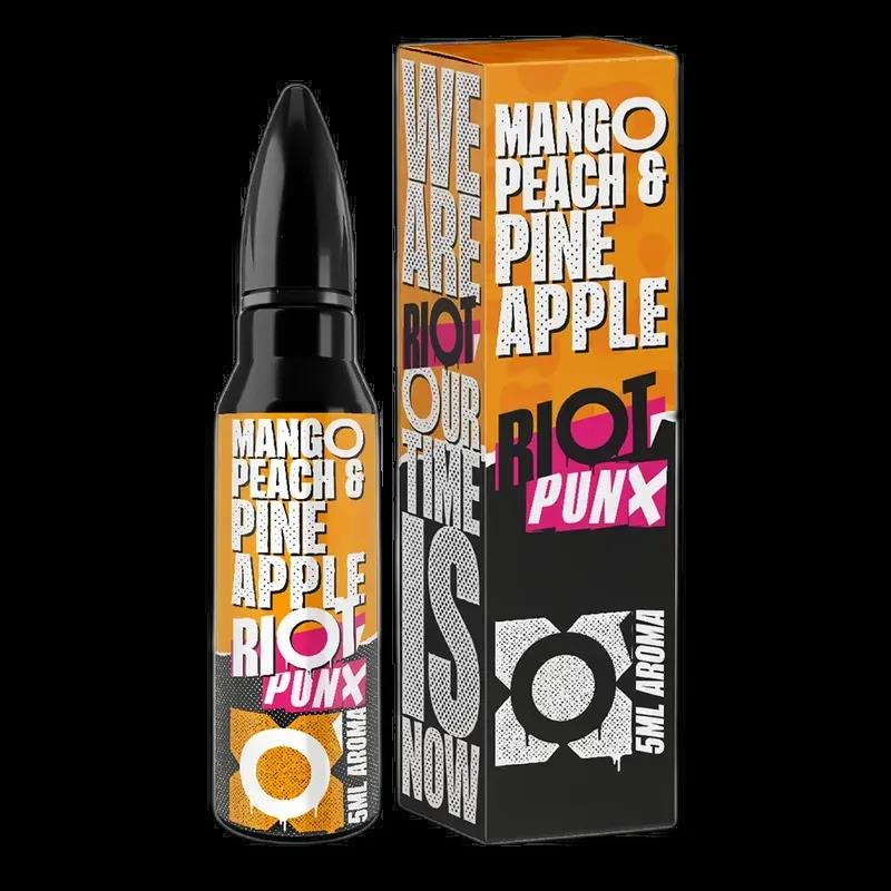 Riot Squad Aroma Longfill - Mango, Peach & Pineapple - 5ml in 60ml Flasche