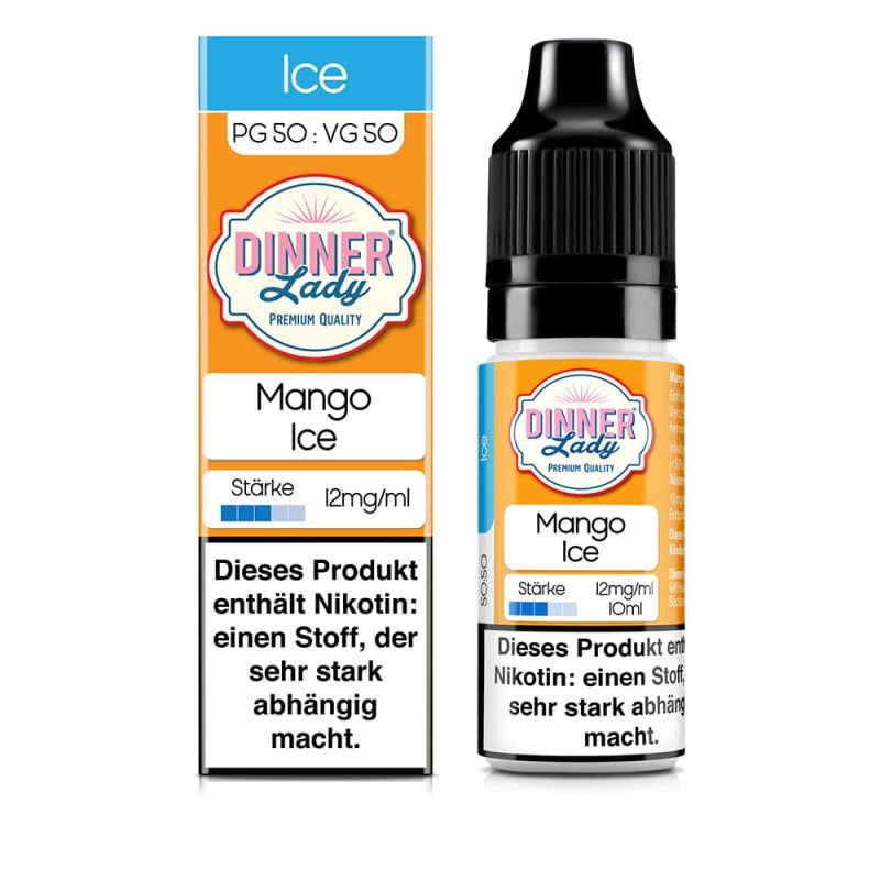 Dinner Lady Liquid - Mango Ice - 50/50 10ml