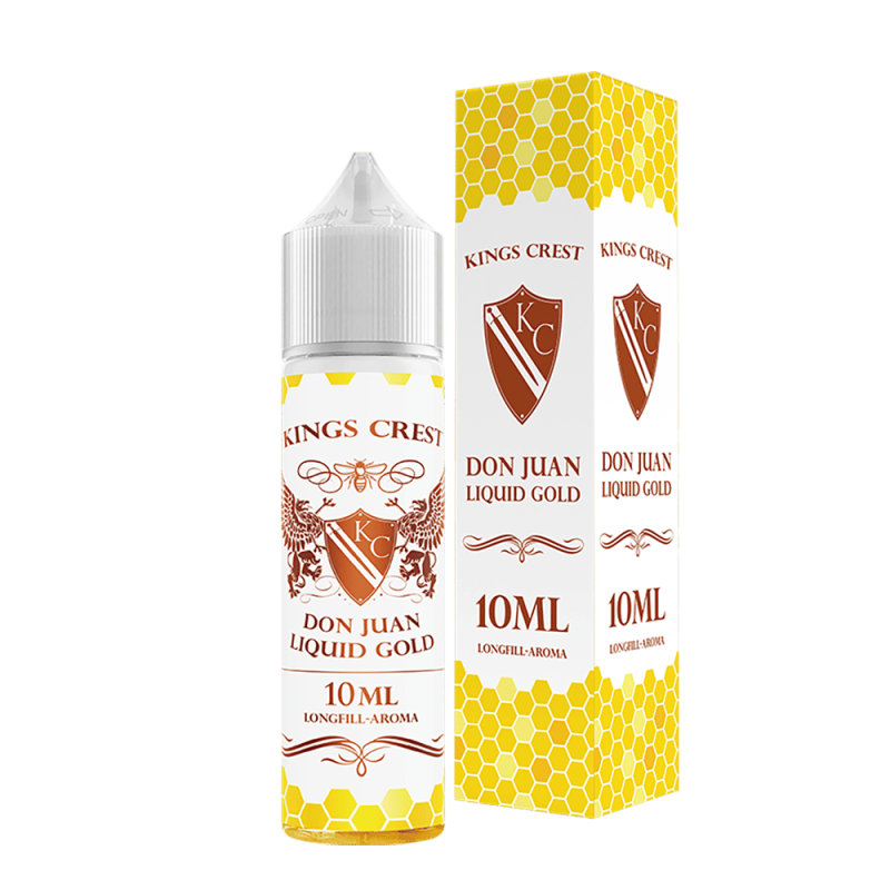 Kings Crest Longfill - Don Juan Liquid Gold - 10ml in 60ml Flasche
