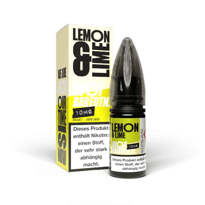 Riot Squad Nikotinsalz - Lemon & Lime - Liquid 10mg 10ml