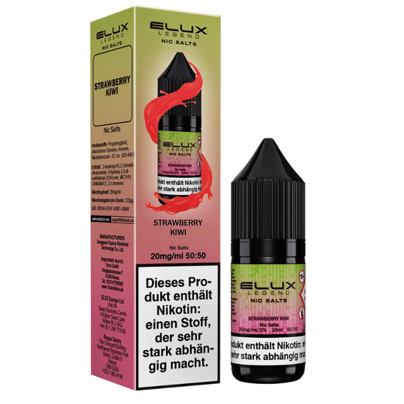 Elux Nikotinsalz - Strawberry Kiwi - 10ml