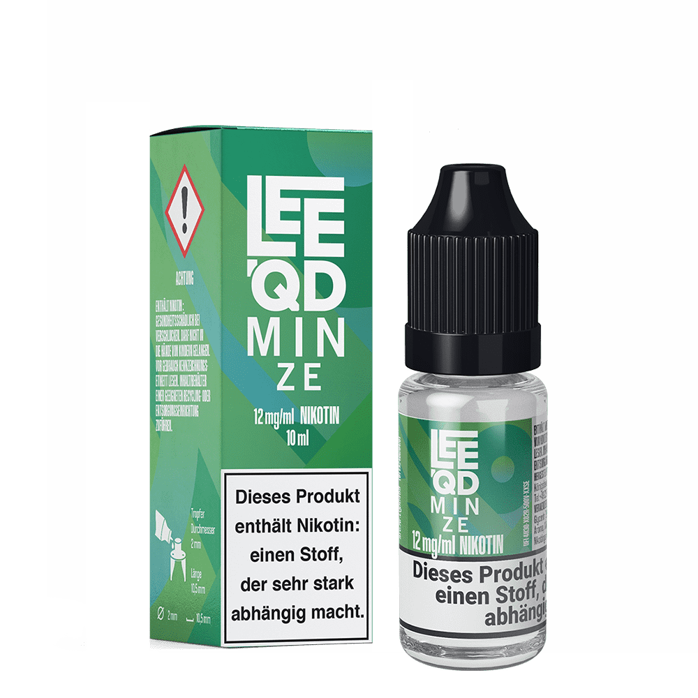 LEEQD Liquid - Fresh Minze - 10ml 12mg