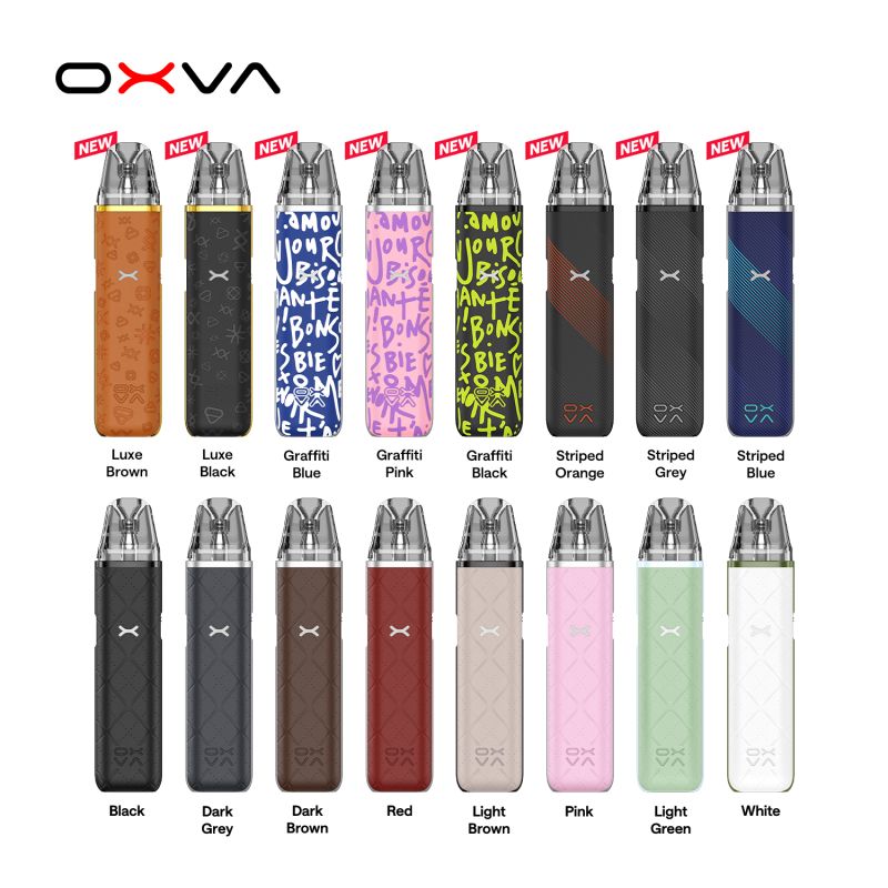 OXVA XLIM Go Pod Kit
, e-zigarette, Vape, Pod, farbenfroh, muster, E-Zigaretten, Dampfgerät, Behälter, bunt, Muster, E-Zigarette, Vaporizor, VPOD, bunte Muster, metallischer Deckel, E-Zigaretten, Vape, Pod, bunte Muster, gemustert
