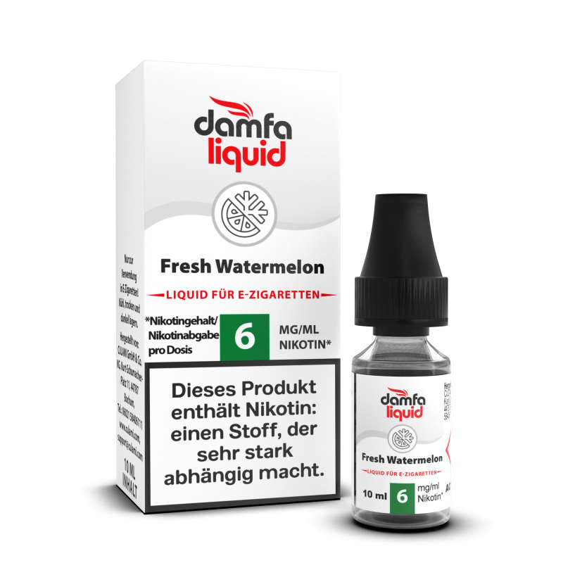 damfaliquid Fresh Watermelon 6mg 10ml
