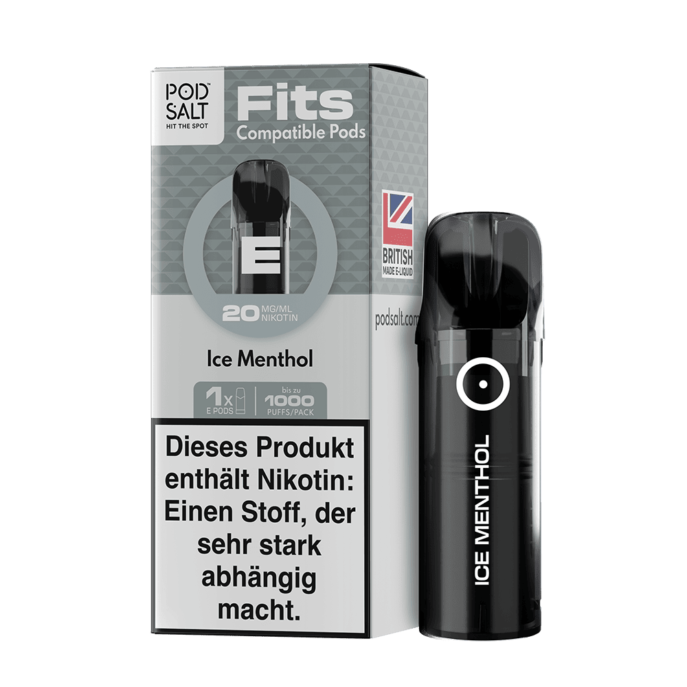 Pod Salt Fits Pods – Ice Menthol – 20mg – 2ml (3 Stück)