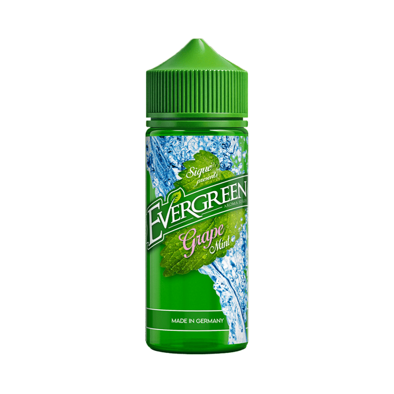 Evergreen Longfill - Grape Mint - 8ml Aroma in 120ml Flasche