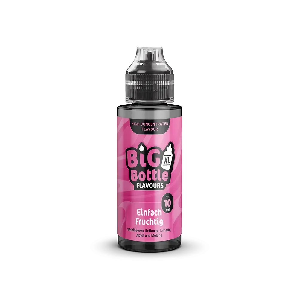 Big Bottle Flavours Longfill - Einfach Fruchtig - 10ml Aroma in 120ml Flasche