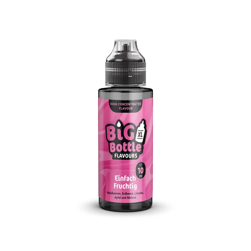 Big Bottle Flavours Longfill - Einfach Fruchtig - 10ml Aroma in 120ml Flasche