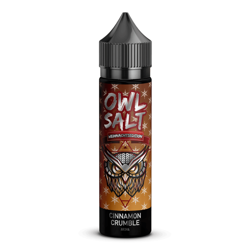 OWL Salt Aroma Longfill Weihnachtsedition - Cinnamon Crumble 10ml in 60ml Flasche