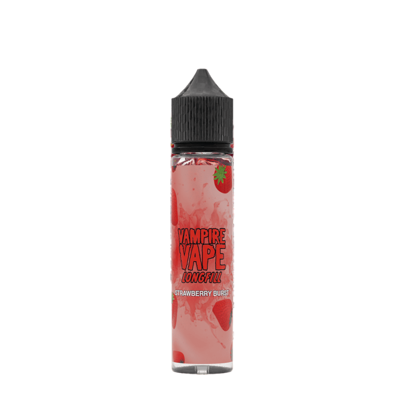 Vampire Vape Longfill - Strawberry Burst - 10ml Aroma in 60ml Flasche