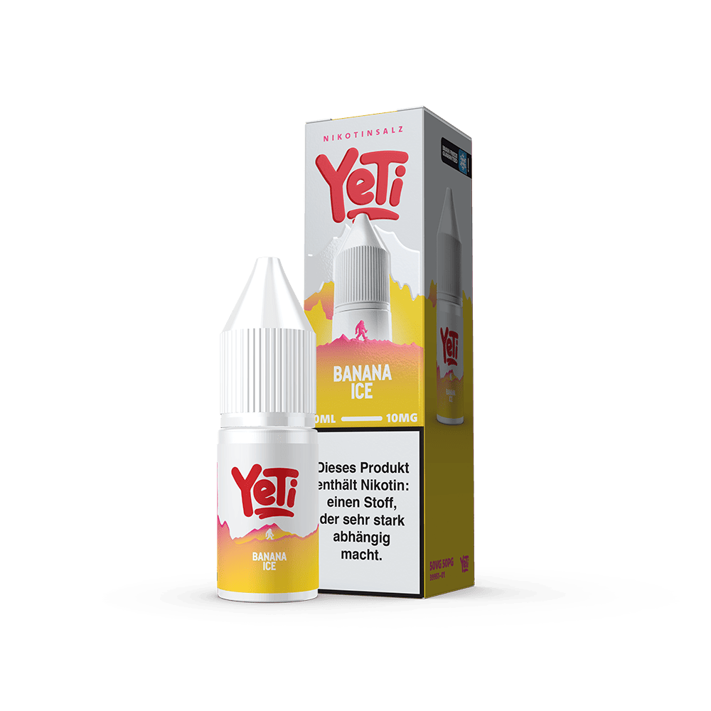 Yeti Summit Nikotinsalz - Banana Ice - Overdosed 10ml Liquid