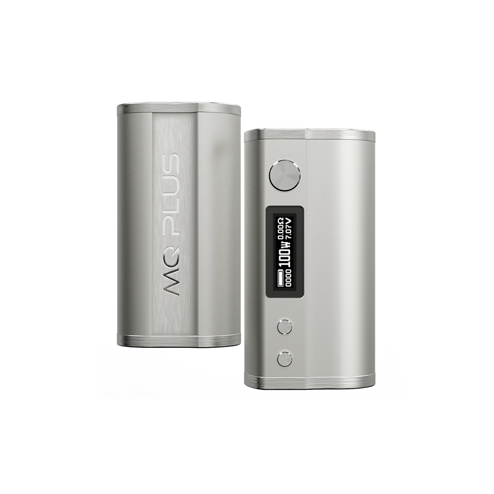 SXmini MQ Plus, E-Zigaretten-Mod, Elektronik, Vape, Dampfgerät, Metallic-Silber