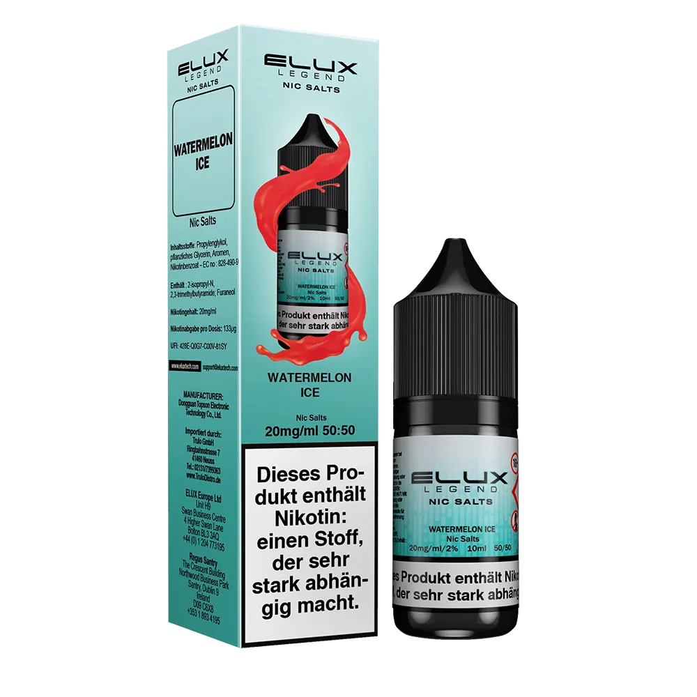 Elux Nikotinsalz - Watermelon Ice - Liquid 10ml
