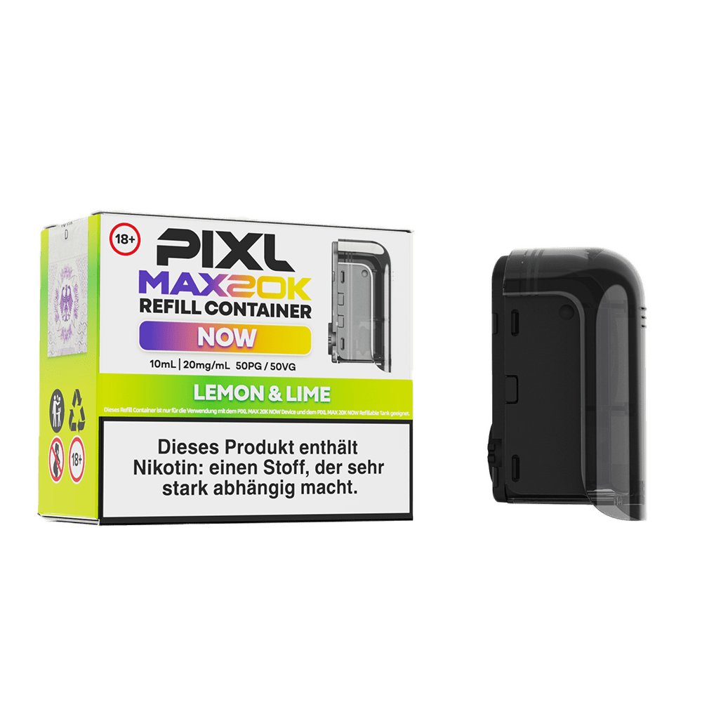 PIXL MAX 20K Pods – Lemon & Lime – 20mg – 10ml (1 Stück)