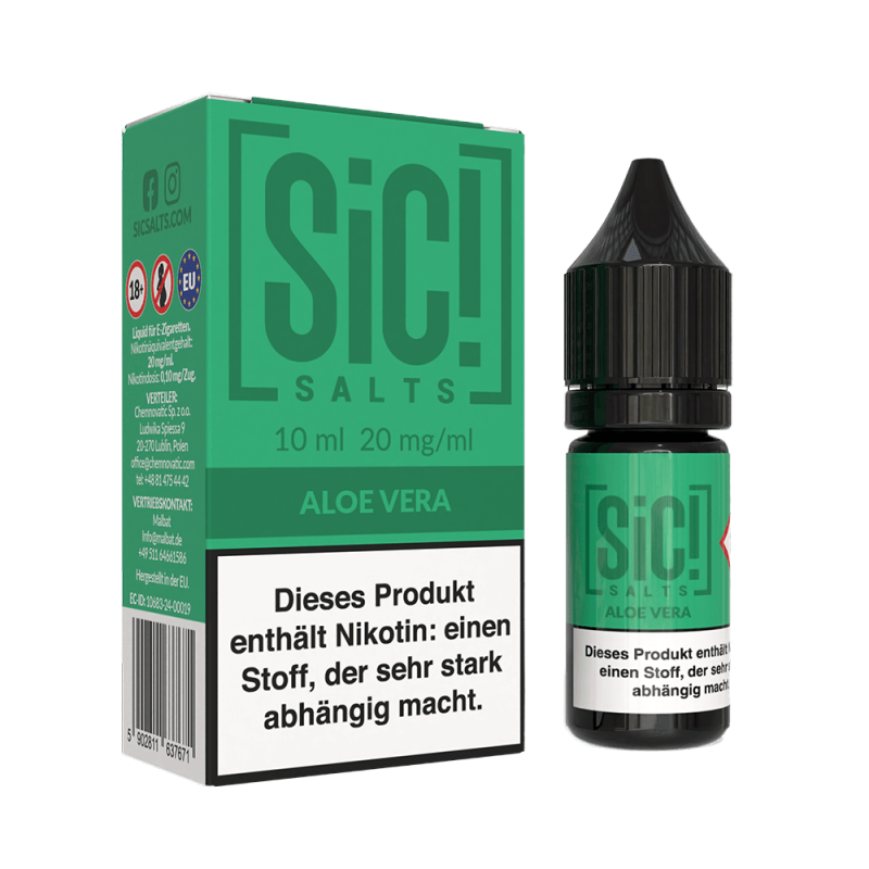 SIC Nikotinsalz - Aloe Vera -10ml Liquid 20mg