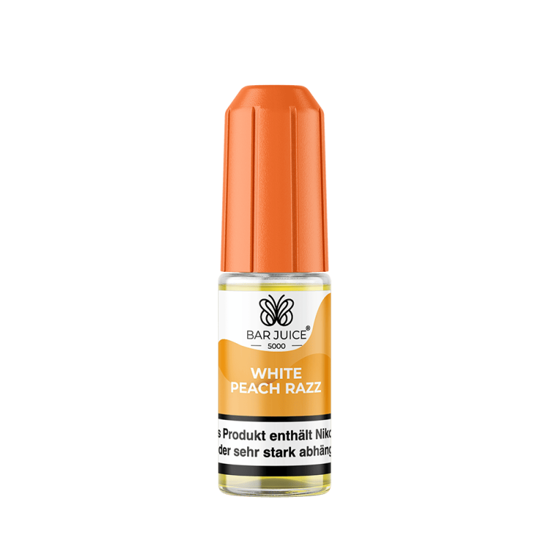 Bar Juice 5000 Nikotinsalz - White Peach Razz - Liquid 10ml