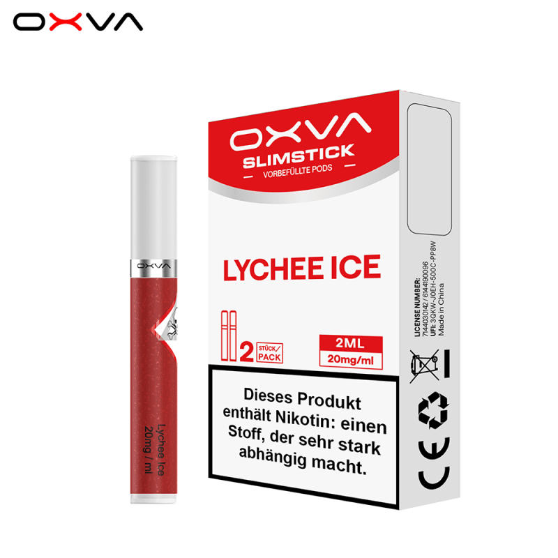 Oxva Slimstick Pods – Lychee Ice – 20mg – 2ml (2 Stück)