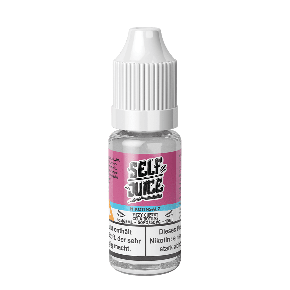 Self Juice Nikotinsalz - Fizzy Cherry Cola Bottles - 10ml Liquid 10mg