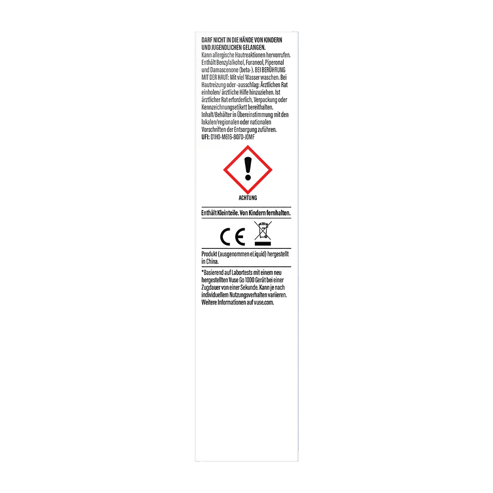 Vuse GO 1000 Blueberry Ice  Einweg E-Zigarette