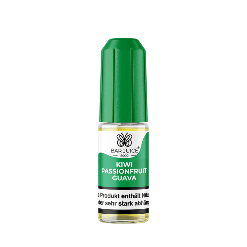 Bar Juice 5000 Nikotinsalz - Kiwi Passionfruit Guava - 10ml