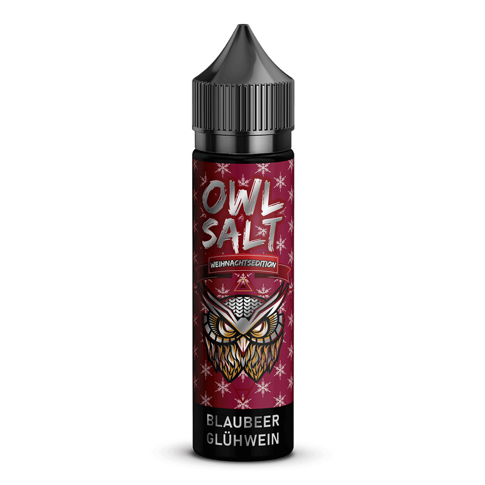 OWL Salt Aroma Longfill Weihnachtsedition - Blaubeer Glühwein - 10ml in 60ml Flasche