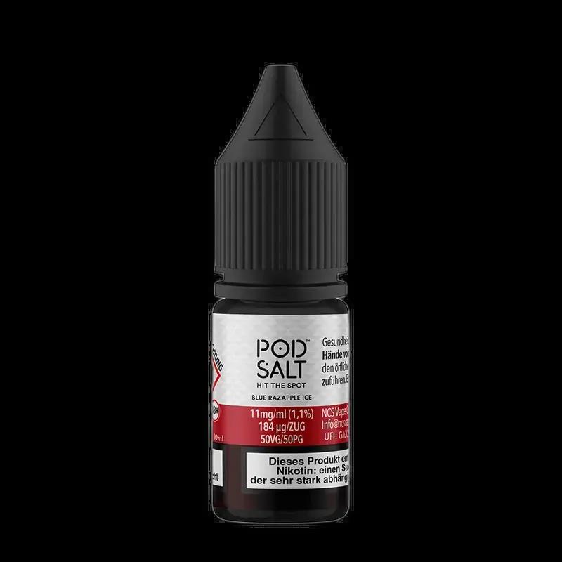 Pod Salt Fusion - Blue Razapple Ice - 10ml Liquid 11mg Nikotinsalz